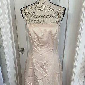 Spaghetti Strap Evening Gown